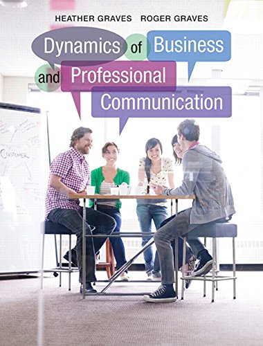 Stock image for Dynamics of Business and Professional Communication for sale by ThriftBooks-Atlanta