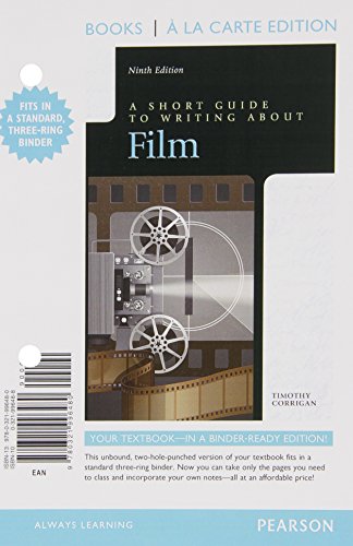 Stock image for Short Guide to Writing about Film, Books a la Carte Edition Plus NEW MyLab Writing with eText -- Access Card Package (9th Edition) for sale by Iridium_Books
