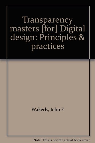 Stock image for Transparency masters [for] Digital design: Principles & practices for sale by BooksRun