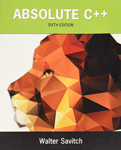 Imagen de archivo de Absolute C++ a la venta por BooksRun
