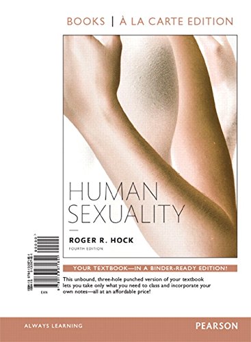 Stock image for Human Sexuality -- Books a la Carte (4th Edition) for sale by Byrd Books