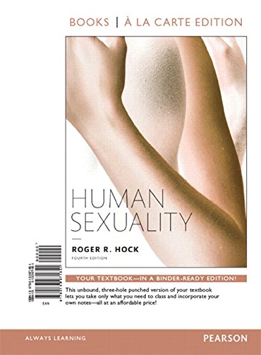 Stock image for Human Sexuality -- Books a la Carte (4th Edition) for sale by BooksRun