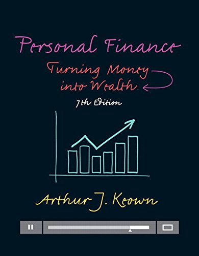 Stock image for Personal Finance: Turning Money into Wealth Plus MyLab Finance with Pearson eText -- Access Card Package (7th Edition) (Pearson Series in Finance) for sale by GoldBooks