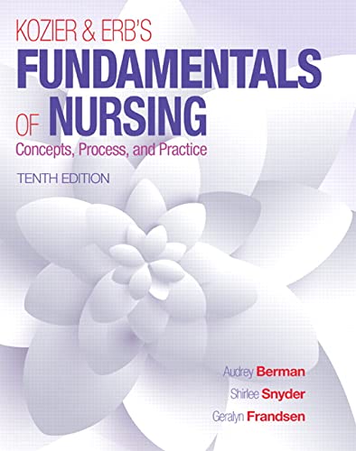Stock image for Kozier & Erb's Fundamentals of Nursing (Fundamentals of Nursing (Kozier)) for sale by BooksRun