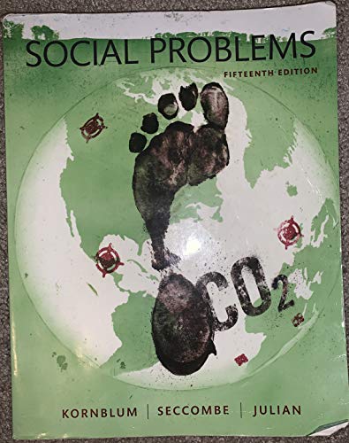 Beispielbild fr Social Problems (15th Edition) zum Verkauf von Dream Books Co.