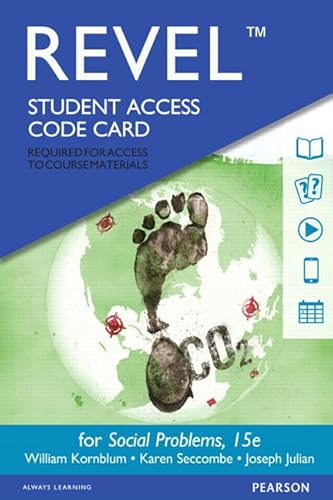 Stock image for Revel for Social Problems -- Access Card (15th Edition) for sale by SecondSale