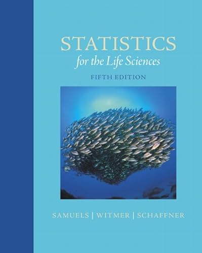 Stock image for Statistics for the Life Sciences for sale by Textbooks_Source