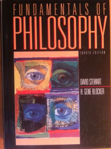Imagen de archivo de Fundamentals of Philosophy a la venta por HPB-Red