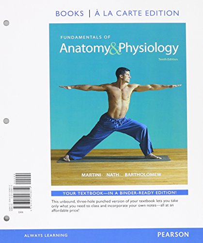 Imagen de archivo de Fundamentals of Anatomy & Physiology, Books a la Carte Edition, Modified MasteringA&P with Pearson eText -- ValuePack Access Card, Martini's Atlas of . 10-System Suite CD-ROM Pk. (10th Edition) a la venta por International Book Project