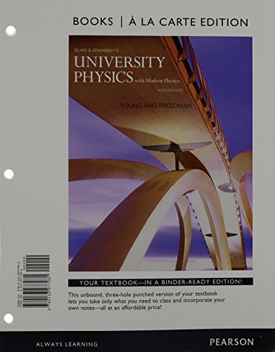 Imagen de archivo de University Physics with Modern Physics, Books a la Carte Edition a la venta por BookHolders