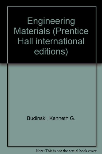 9780133981087: Engineering Materials (Prentice Hall international editions)