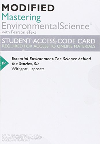 Environment Science Behind Stories by Withgott Jay - AbeBooks