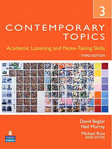Stock image for Contemporary Topics 3 Student Book with Streaming Video Access Code Card for sale by HPB-Red