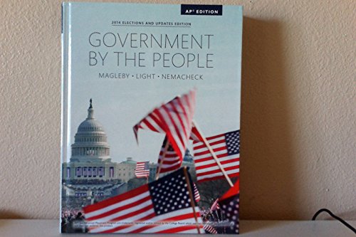 Beispielbild fr Government By the People - AP Edition (2014 Elections and Updates Edition) zum Verkauf von ThriftBooks-Atlanta