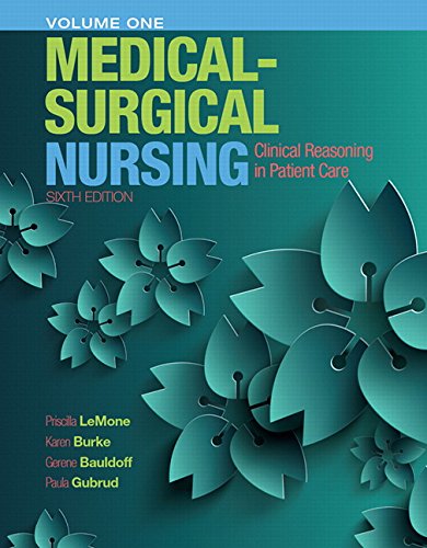 Stock image for Medical-Surgical Nursing: Clinical Reasoning in Patient Care, Vol. 1 (6th Edition) for sale by SecondSale