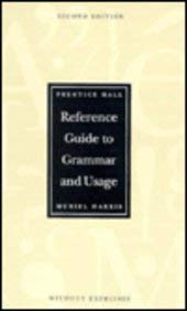 9780133998177: Prentice Hall Reference Guide to Grammar and Usage, without exercises