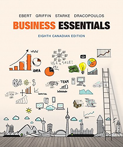 Stock image for Business Essentials, Eighth Canadian Edition, for sale by Better World Books