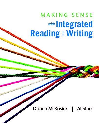 Beispielbild fr Making Sense : Integrated Reading and Writing zum Verkauf von Better World Books