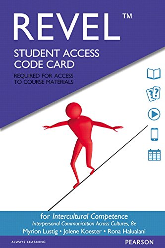 9780134003221: REVEL -- Access Card -- for Intercultural Competence:Interpersonal Communication Across Cultures (REVEL Update Edition): Interpersonal Communication Across Cultures -- Access Card