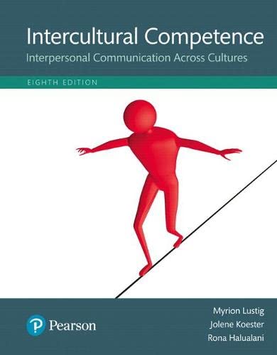 Beispielbild fr Intercultural Competence: Interpersonal Communication Across Cultures, Books a la Carte Edition (8th Edition) zum Verkauf von booksdeck