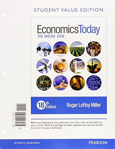 9780134004945: Economics Today + MyEconLab with Pearson eText Access Card: The Macro View