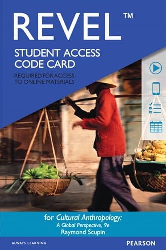 9780134007175: Revel for Cultural Anthropology: A Global Perspective -- Access Card