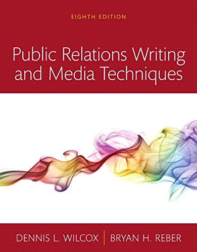 Stock image for Public Relations Writing and Media Techniques -- Books a la Carte (8th Edition) for sale by HPB-Red