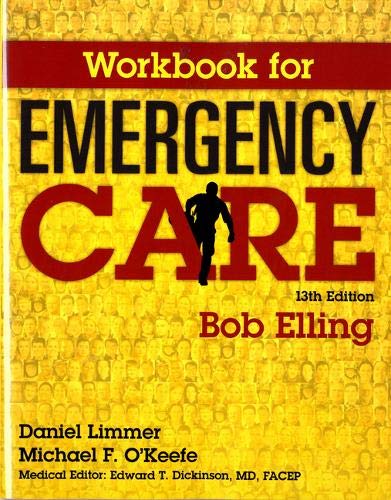 Beispielbild fr Workbook for Emergency Care zum Verkauf von Big River Books