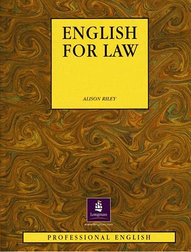 9780134012094: ENGLISH FOR LAW 1st Edition - Paper (Professional English)