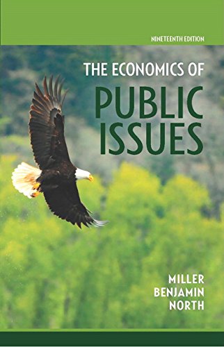 Beispielbild fr The Economics of Public Issues zum Verkauf von ThriftBooks-Reno