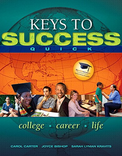 Stock image for Keys to Success Quick Plus NEW MyLab Student Success Update -- Access Card Package for sale by Iridium_Books