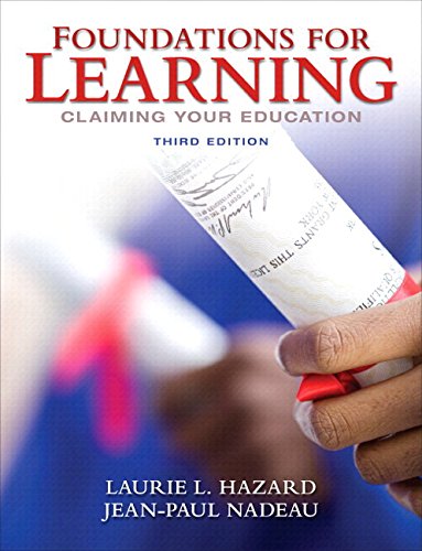 Stock image for Foundations for Learning: Claiming Your Education Plus NEW MyLab Student Success Update -- Access Card Package (3rd Edition) for sale by Iridium_Books