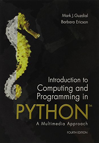 Stock image for Introduction to Computing and Programming in Python for sale by Better World Books: West