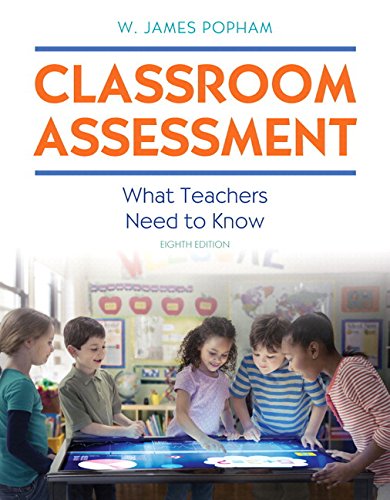 Imagen de archivo de Classroom Assessment: What Teachers Need to Know with MyLab Education with Enhanced Pearson eText, Loose-Leaf Version -- Access Card Package (8th Edition) a la venta por HPB-Red