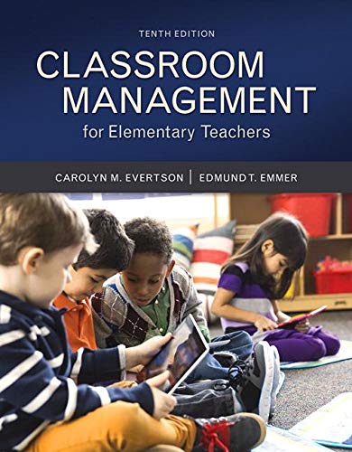 Imagen de archivo de Classroom Management for Elementary Teachers, Loose-Leaf Version (10th Edition) a la venta por HPB-Red