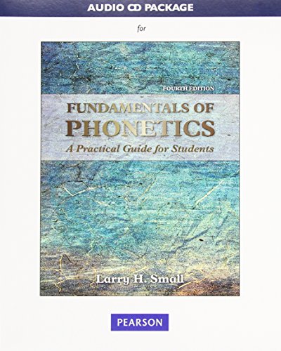 9780134033068: Audio CD Package for Fundamentals of Phonetics: A Practical Guide for Students