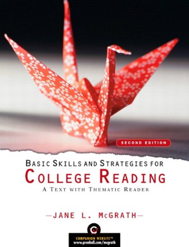 Imagen de archivo de Basic Skills and Strategies for College Reading: A Text with Thematic Reader Plus MyLab Reading -- Access Card Package (2nd Edition) a la venta por Iridium_Books