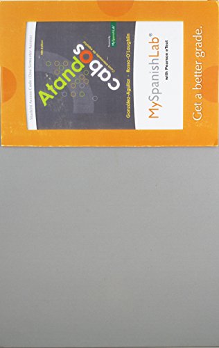 9780134039954: Atando Cabos My SpanishLab Access Code: With Pearson Etext: Curso intermedio de espaol (One Semester)