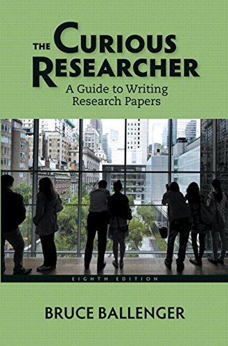 Stock image for Curious Researcher: A Guide to Writing Research Papers, The, Plus MyWritingLab with Pearson eText -- Access Card Package (8th Edition) for sale by Wizard Books