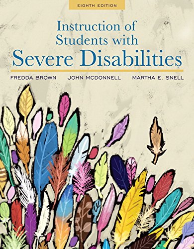 Imagen de archivo de Instruction of Students with Severe Disabilities, Pearson eText with Loose-Leaf Version -- Access Card Package (8th Edition) a la venta por SGS Trading Inc