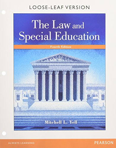 Stock image for Law and Special Education, The, Enhanced Pearson eText with Loose-Leaf Version -- Access Card Package (4th Edition) for sale by Byrd Books