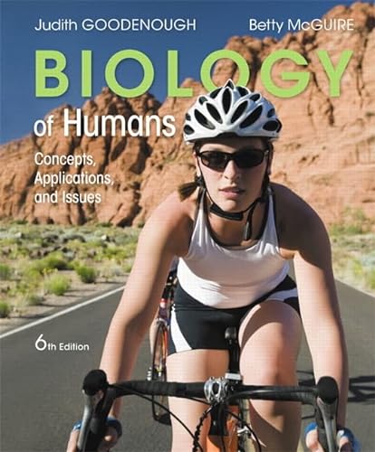 9780134045443: Biology of Humans: Concepts, Applications, and Issues