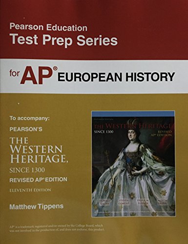 Stock image for Pearson Education - Test Prep Series for AP European History for sale by HPB-Red