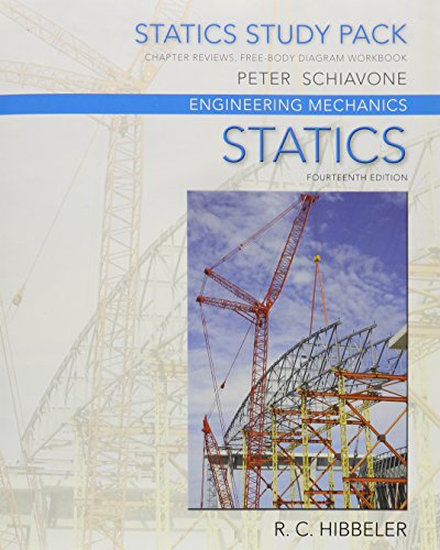 9780134055800: Statics Study Pack -- for Engineering Mechanics: Statics, Engineering Mechanics: Statics