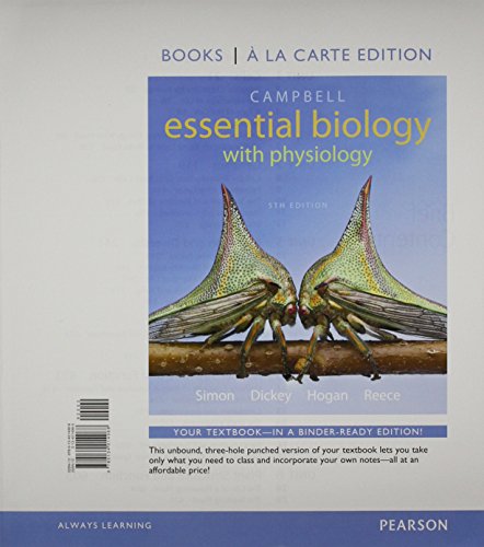 Beispielbild fr Campbell Essential Biology with Physiology, Books a la Carte Plus Mastering Biology with eText -- Access Card Package (5th Edition) zum Verkauf von Irish Booksellers