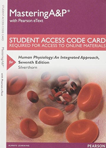 Beispielbild fr Human Physiology MasteringA&P with Pearson Etext Access Code: An Integrated Approach zum Verkauf von Buchpark