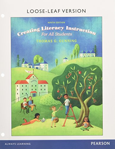 Beispielbild fr Creating Literacy Instruction for All Students, Enhanced Pearson eText with Loose-Leaf Version -- Access Card Package (9th Edition) zum Verkauf von HPB-Red