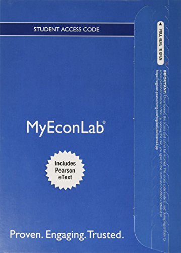 Stock image for MyLab Economics with Pearson eText -- Access Card -- for Macroeconomics: Principles, Applications and Tools (Myeconlab) for sale by SecondSale
