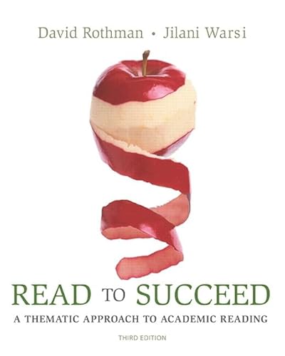 9780134064468: Read to Succeed: A Thematic Approach to Academic Reading