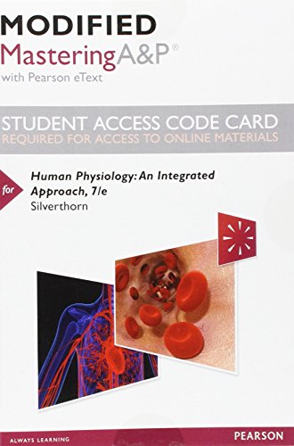 Stock image for Human Physiology Modified Masteringa&p With Pearson Etext Standalone Access Card: An Integrated Approach for sale by Bulrushed Books